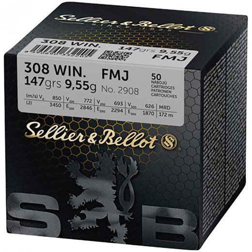 S&B .308 Win. Vollmantel 147 grs.