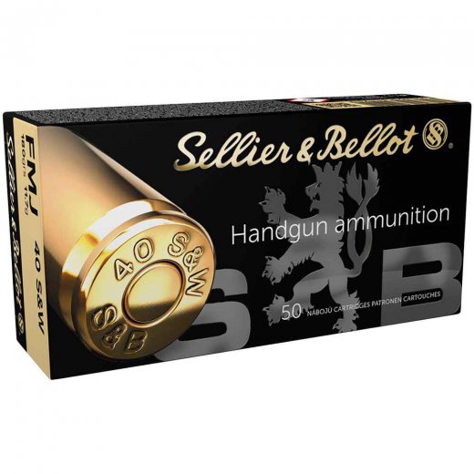 S&B .40 S&W 180gr FMJ