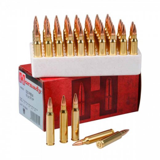HORNADY RIFLE AMMUNITION .223 Rem 52 gr.