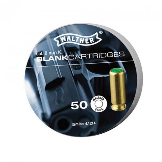 Platzpatronen / cal. 8 mm K. - 50 Schuss