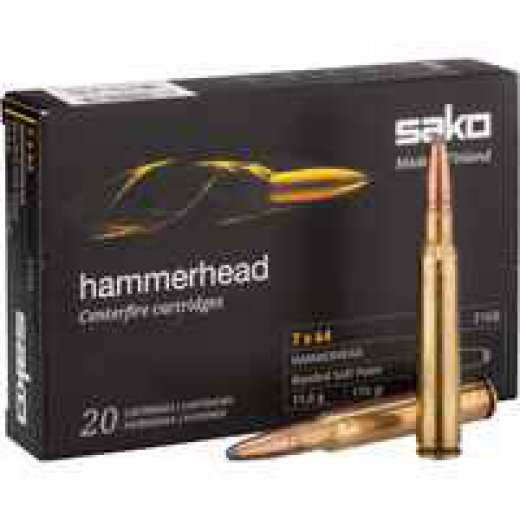 Sako7x64, Hammer Head 170 grs.