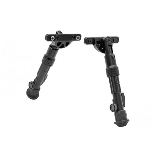 UTG Recon Flex KeyMod Bipod, Matte Black, Cent. Ht. 5.7-8