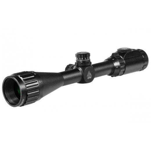 UTG 3-9X40 1 Hunter Scope, AO, 36-color Mil-dot, w/ Rings