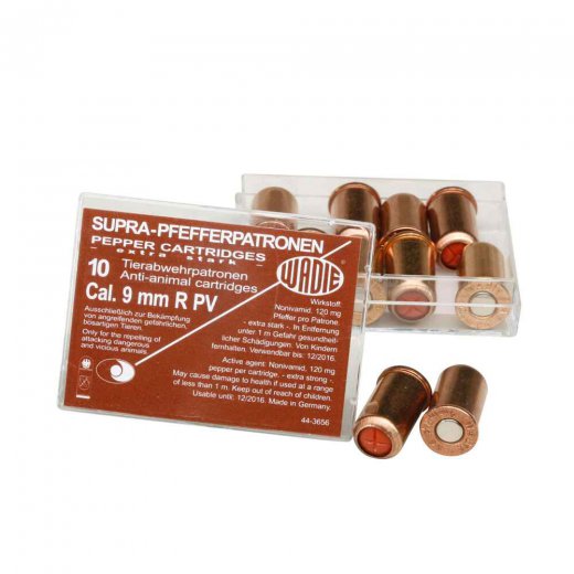 Pfefferpatronen Supra 9 mm R