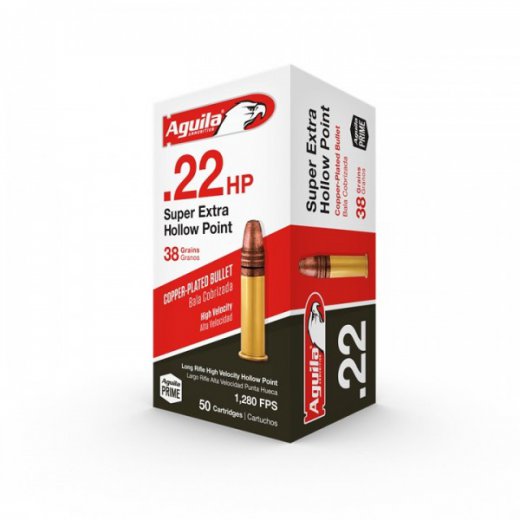 Aguila 1B220335 .22LR HV SP 38gr
