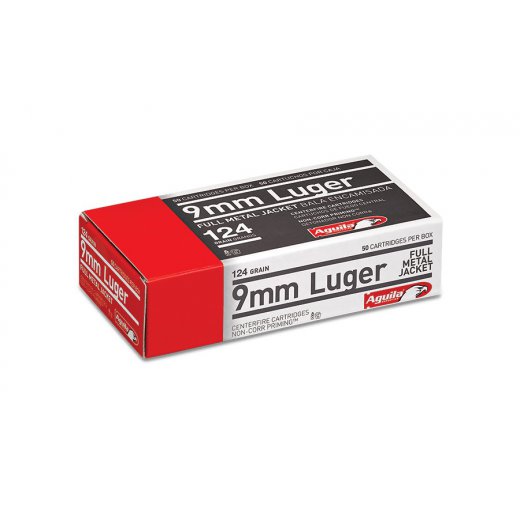AGUILA CENTERFIRE AMMO 9mm 124GR