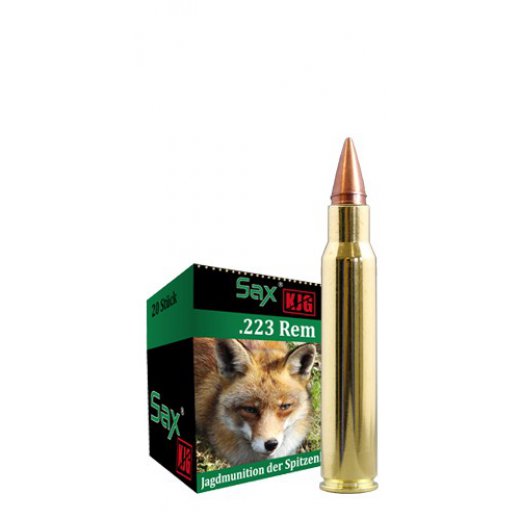 SAX .223 Rem KJG-HSR Patronen