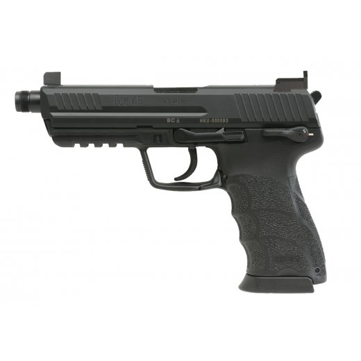 HK-Pistole HK45 Tactical (V1), Kal. .45 Auto, SA/DA, SD-Lauf, schwarzes Polymer-Griffstck
